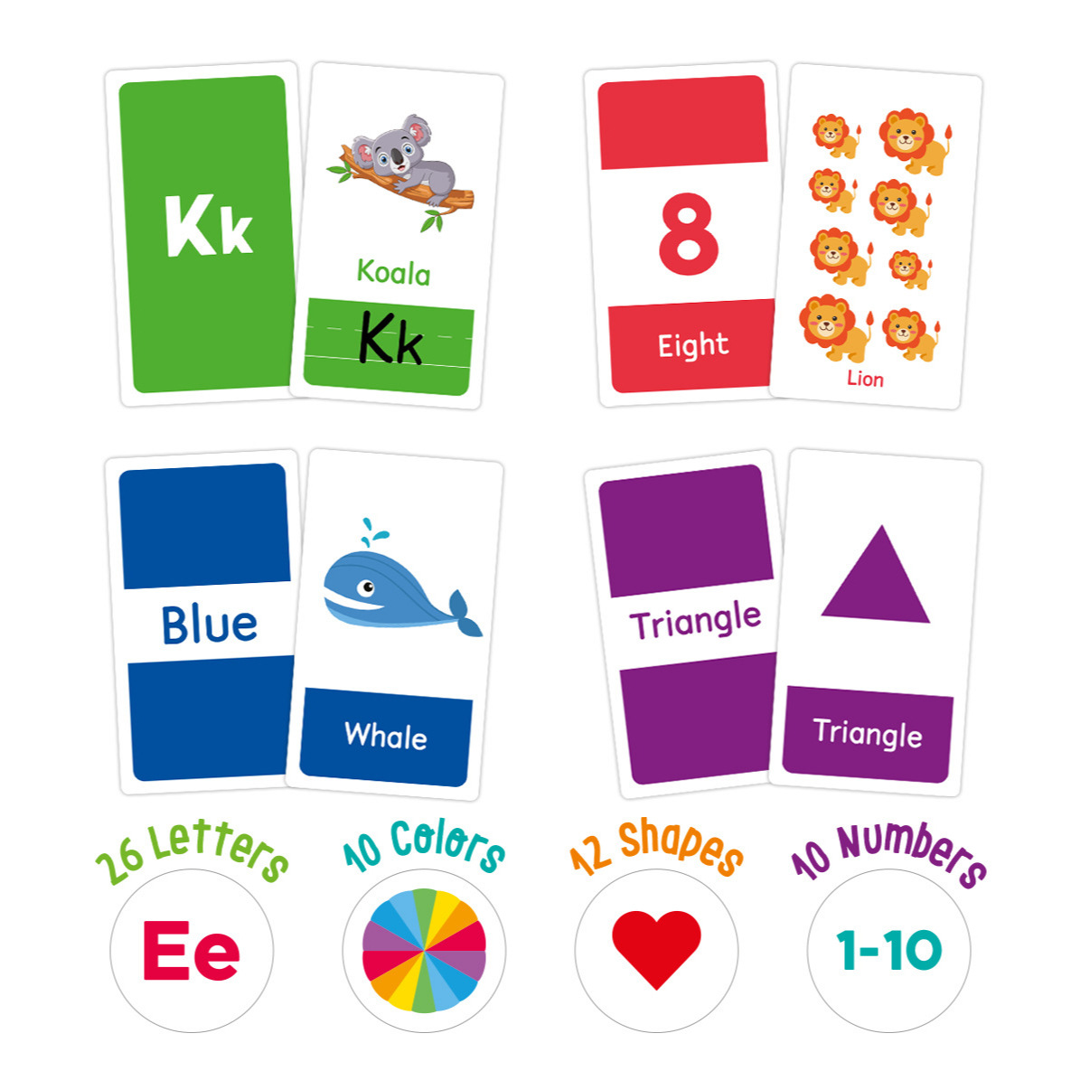 58 Pcs ABC Alphabet Flashcards - огляд і ціна Kids Early Education