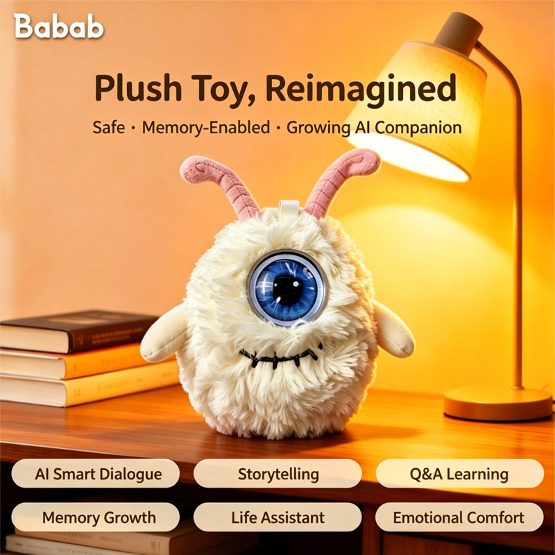 One-eyed Monster AI Plush Toy  - огляд і ціна Kids Education Company