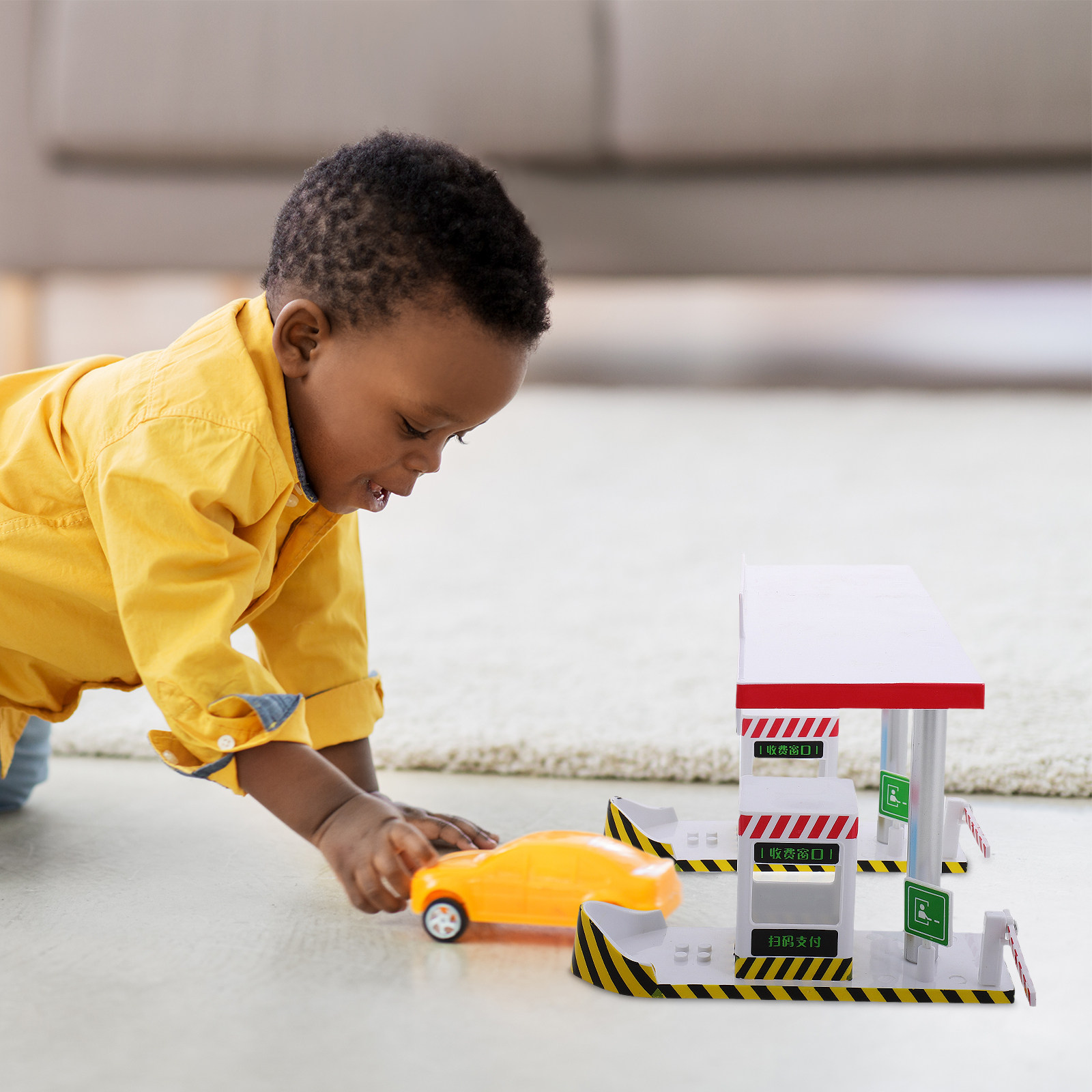 Plastic Toll Booth Playset Kid - огляд і ціна Kids Early Education