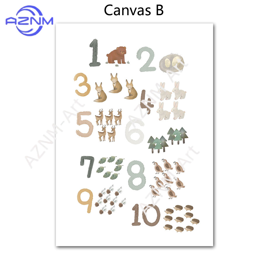 1/2pcs Education Learning Numb - огляд і ціна Kids Education Wallpaper