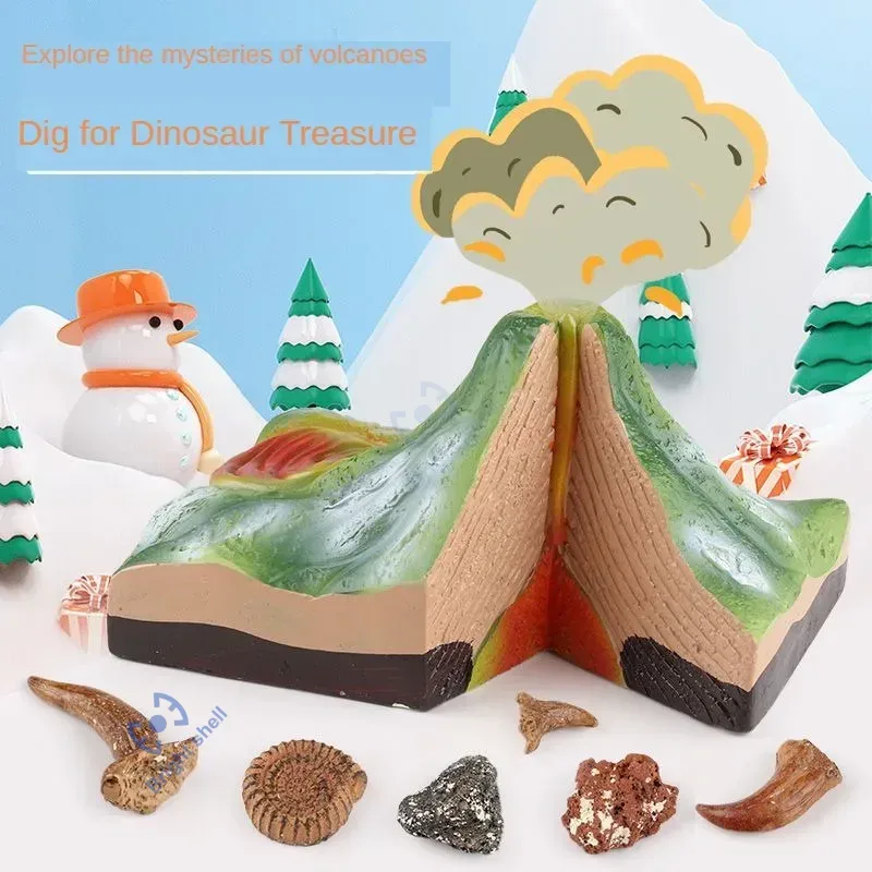 Volcano Kids Toy Dinosaur Pyra - огляд і ціна Science Kit Volcano