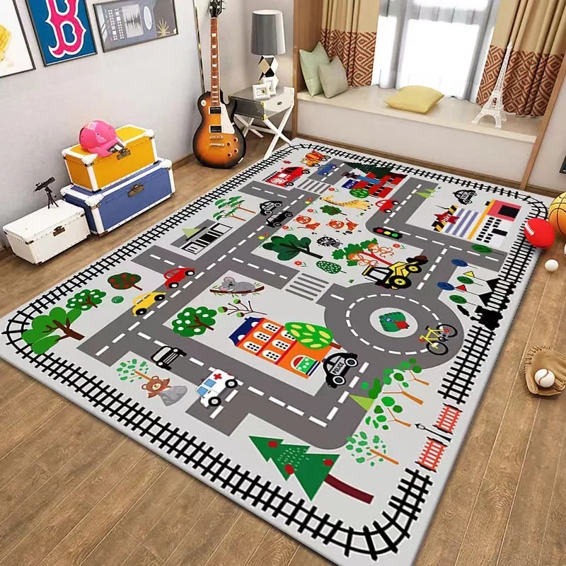 Colorful Kids City Map Play Ma - огляд і ціна Kids Education Room