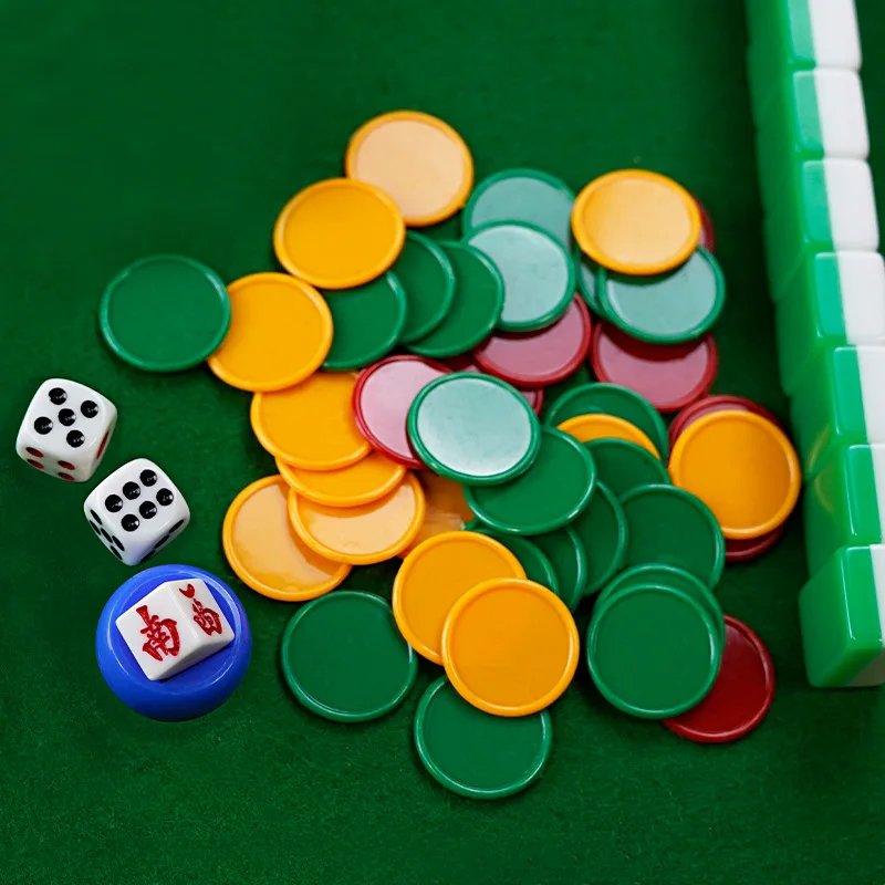 Poker Chips 3.2cm 3 Colors Pla - огляд і ціна Kids Education Room