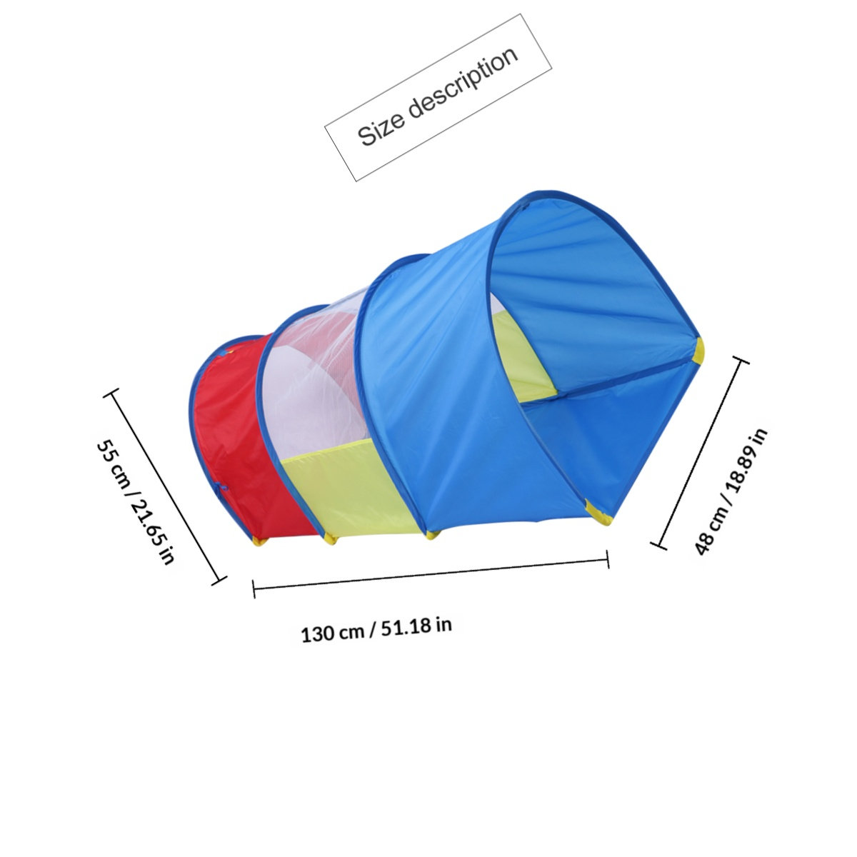 Pop-Up Fabric Crawling Tunnel  - огляд і ціна Kids Early Education