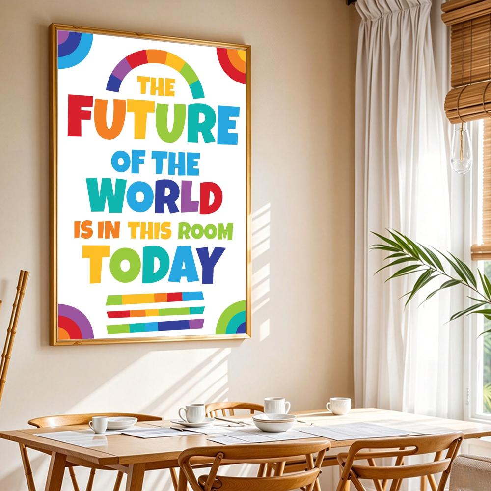 Positive Kid Classroom Wall Pi - огляд і ціна Kids Education Room
