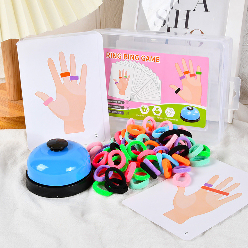 Kids Finger Ring Board Game Co - огляд і ціна Kids Educational Game 3