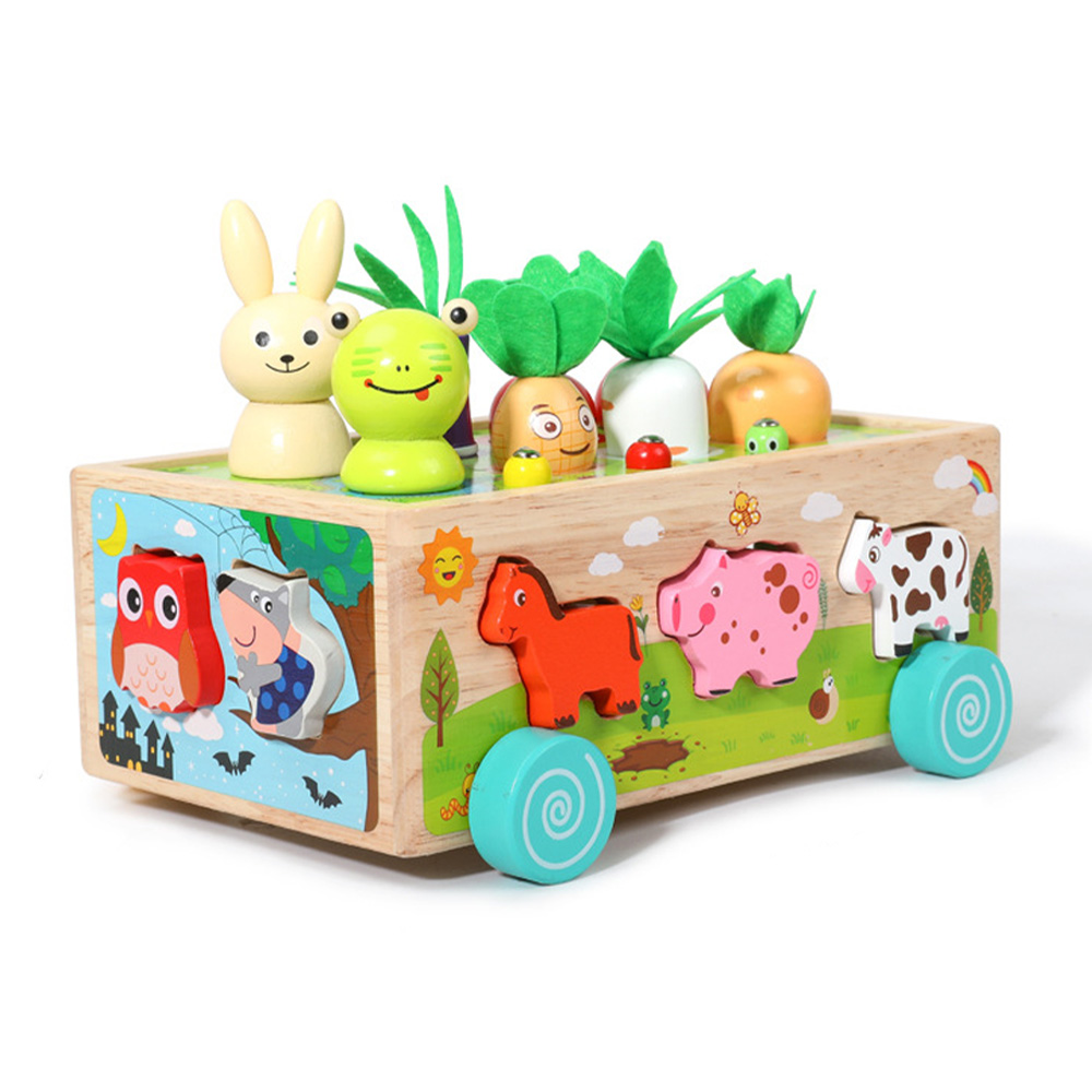 Wooden Shape Assortment Matchi - огляд і ціна Kids Educational Game 3