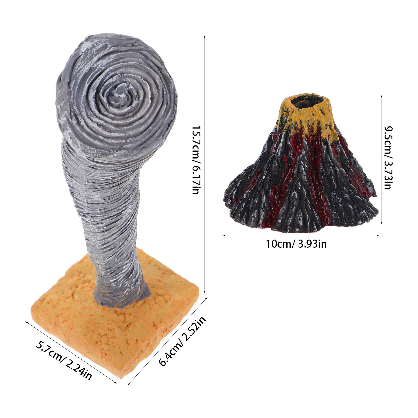 2Pcs Natural Disaster Simulati - огляд і ціна Science Kit Volcano