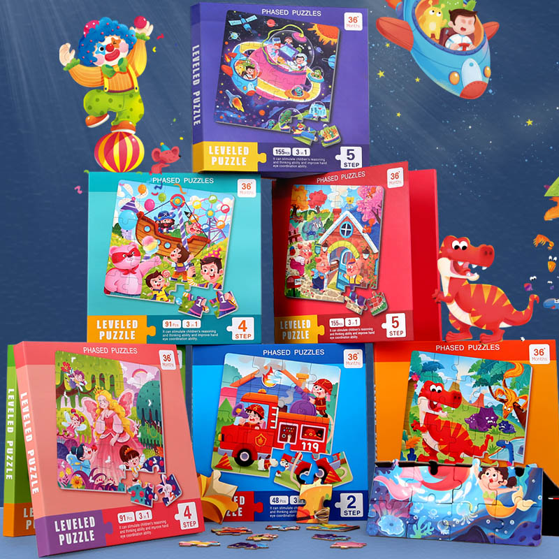 Kids Magnetic Wooden Puzzle Ca - огляд і ціна Kids Educational Game 3