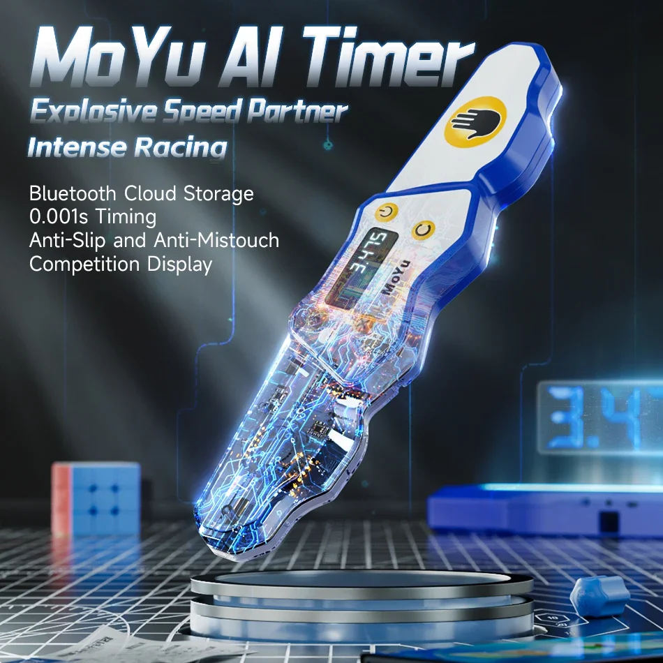 New MoYu Ai Timer Magic Cube P - огляд і ціна Kids Education Related