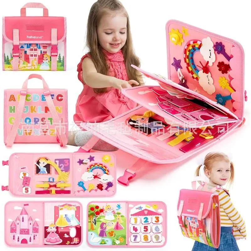 Princess Montessori Felt Busy  - огляд і ціна Kids Early Education
