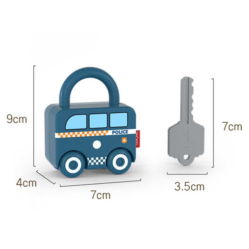 Baby Learning Lock with Key Ca - огляд і ціна Kids Educational Game 3