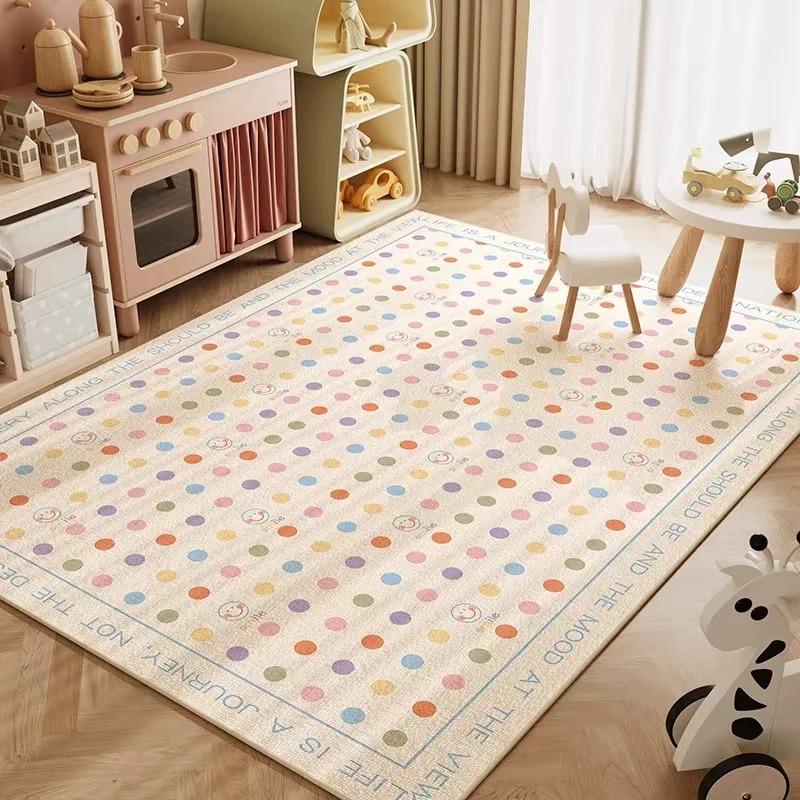 Cute Polka Dots Play Carpet Lo - огляд і ціна Kids Education Room